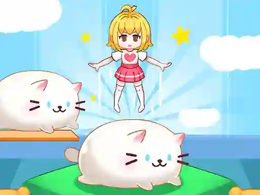 Гульня Jump Girl 3D онлайн