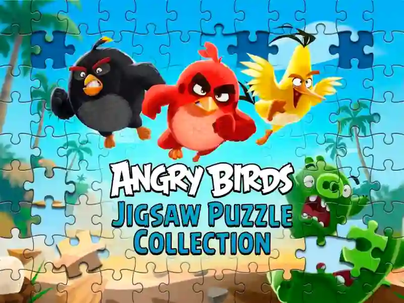 Гульня Angry Birds Jigsaw Puzzle Collection онлайн