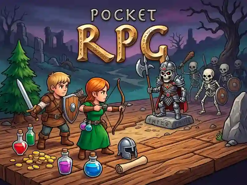 Гульня Pocket RPG онлайн