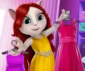 Гульня Kitty Fashion Day онлайн