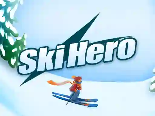 Гульня Ski Hero онлайн