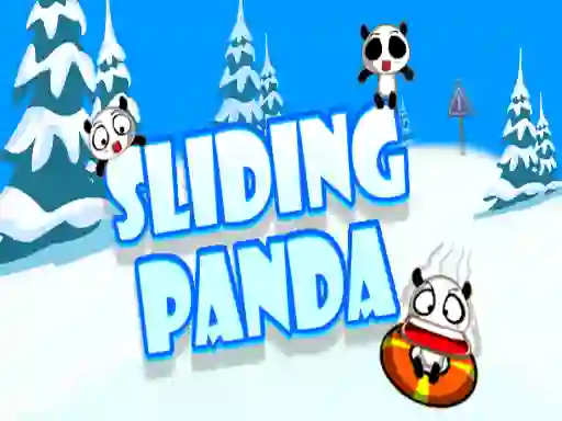Гульня Sliding Panda онлайн
