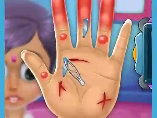 Гульня Hand Doctor онлайн