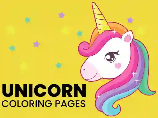 Гульня Unicorn Coloring Pages онлайн