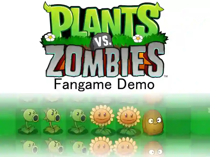 Гульня Plants vs Zombies Fangame Demo онлайн