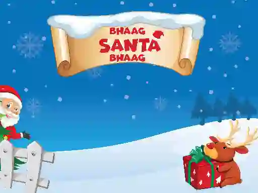 Гульня Bhaag Santa Bhaag онлайн