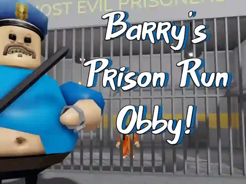 Гульня Roblox: Barry's Prison Run онлайн