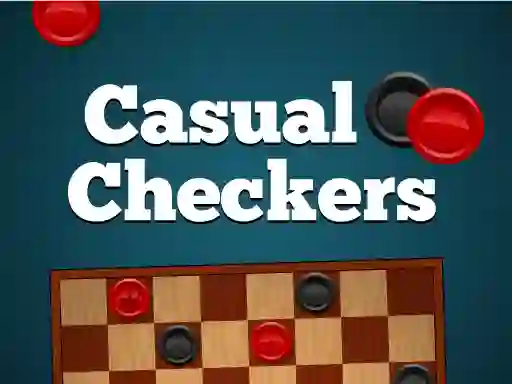 Гульня Casual Checkers онлайн