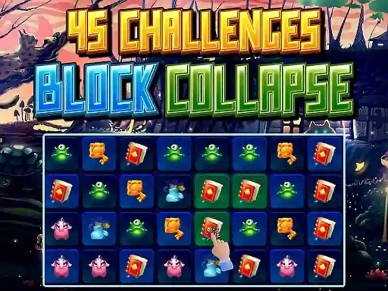 Гульня 45 Challenges Block Collapse онлайн