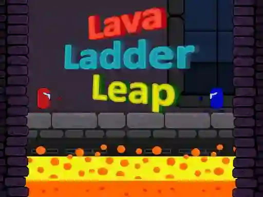 Гульня Lava Ladder Leap онлайн