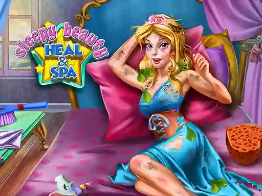 Гульня Sleepy Beauty Heal and Spa онлайн
