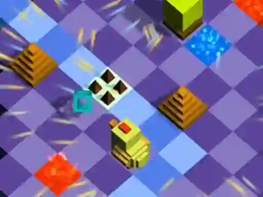 Гульня Roll The Cube онлайн