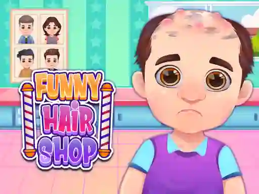 Гульня Funny Hair Salon онлайн
