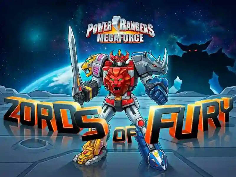 Гульня Zords of Fury: Power Rangers MegaFoce онлайн