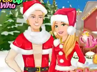 Гульня Barbie and Ken Christmas онлайн
