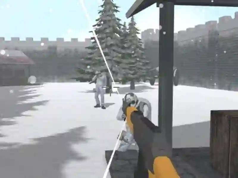 Гульня Winter Mercenary онлайн