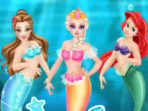 Гульня Princess First Aid In Mermaid Kingdom онлайн