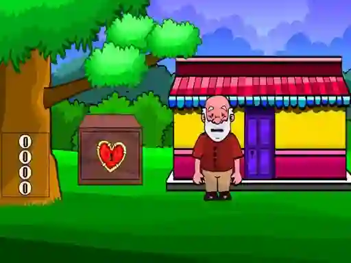 Гульня Find The Old Man’s House Key онлайн