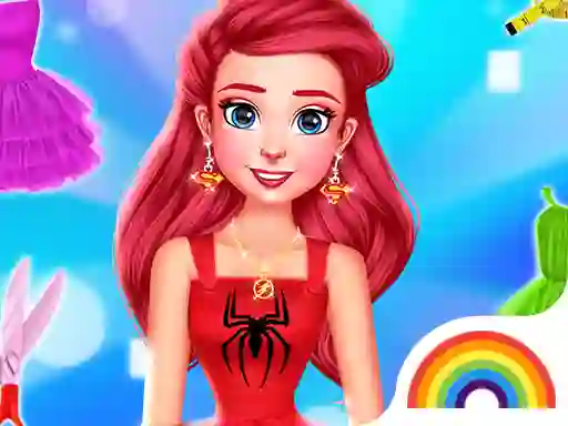 Гульня Design With Me SuperHero Tutu Outfits онлайн