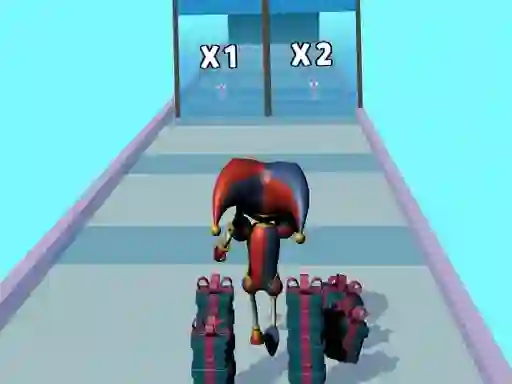 Гульня Amazing Digital Runner Circus онлайн