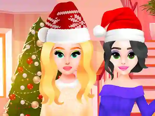 Гульня Christmas Party Girls онлайн