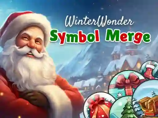 Гульня WinterWonder Symbol Merge онлайн