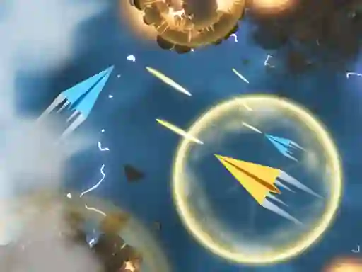 Гульня Paper Plane Scrimmage онлайн