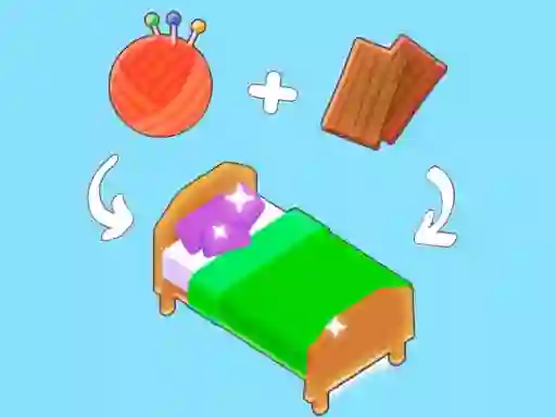 Гульня Merge Room онлайн