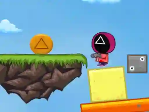 Гульня Squidgame Dalgona Collect онлайн