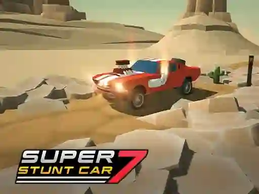 Гульня Super Stunt car 7 онлайн