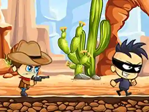 Гульня Cowboy Catch Up онлайн