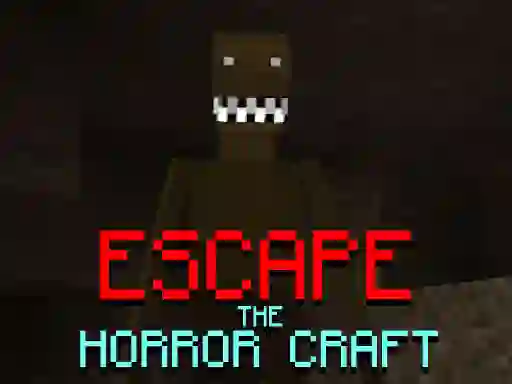 Гульня Escape the Horror Craft онлайн