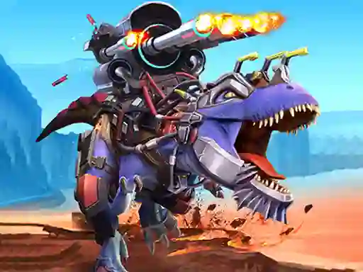 Гульня Dino Squad Battle Mission онлайн