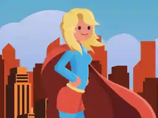Гульня Superwomen Jigsaw онлайн