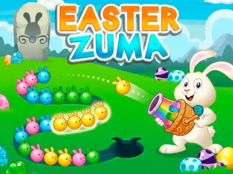 Гульня Easter Zuma онлайн