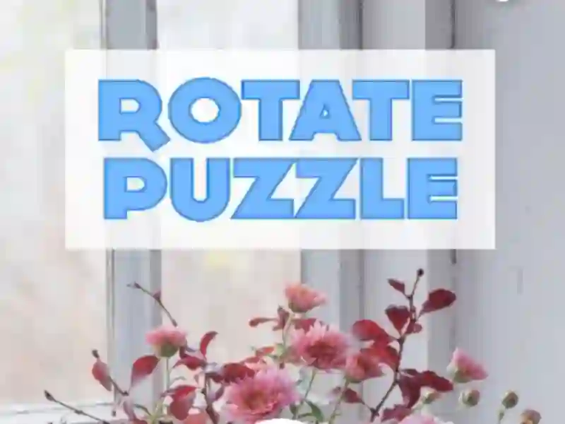 Гульня Rotate Puzzle онлайн