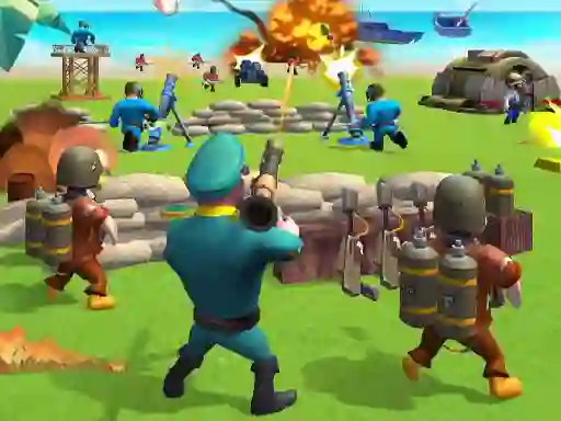 Гульня Super War онлайн