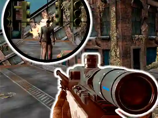 Гульня Sniper 3D Zombie онлайн