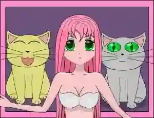 Гульня Anime Dress Up онлайн