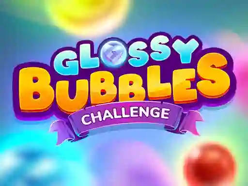 Гульня Glossy Bubble Challenge онлайн