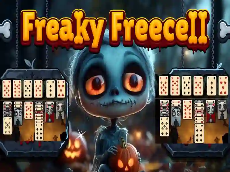 Гульня Freaky Freecell онлайн