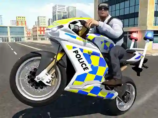 Гульня Police Chase Motorbike Driver онлайн