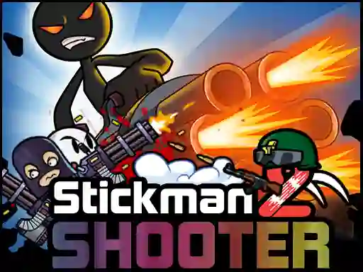 Гульня Stickman Shooter 2 онлайн