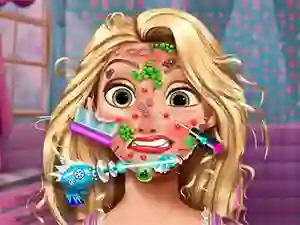 Гульня Goldie Princess Skin Doctor онлайн