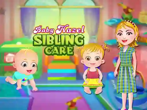 Гульня Baby Hazel sibling care онлайн