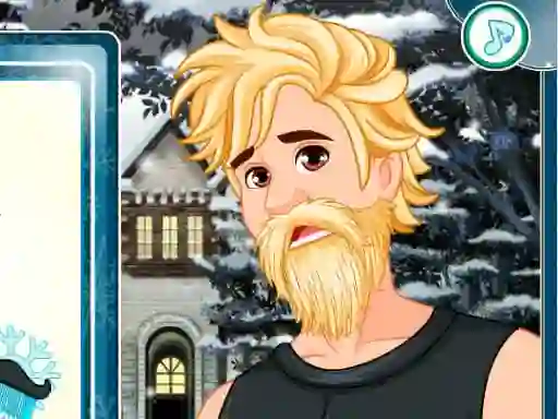 Гульня Princess Christmas Beards онлайн
