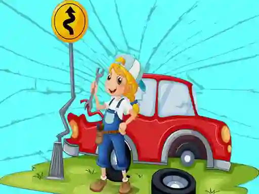 Гульня Broken Cars Jigsaw онлайн