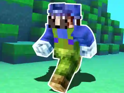 Гульня Craft Boy Runner онлайн