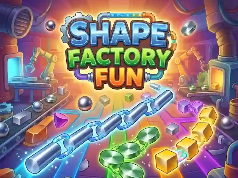 Гульня Shape Factory Fun онлайн