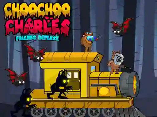 Гульня Choochoo Charles Friends Defense онлайн